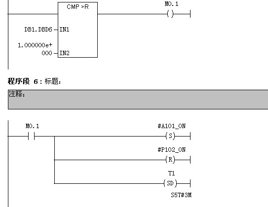 西门子模拟量程序问题请教
