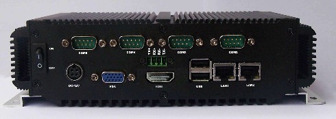 LBOX-2550双网卡无风扇工控机