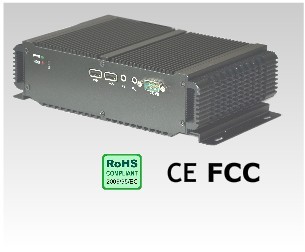 LBOX-2550双网卡无风扇工控机